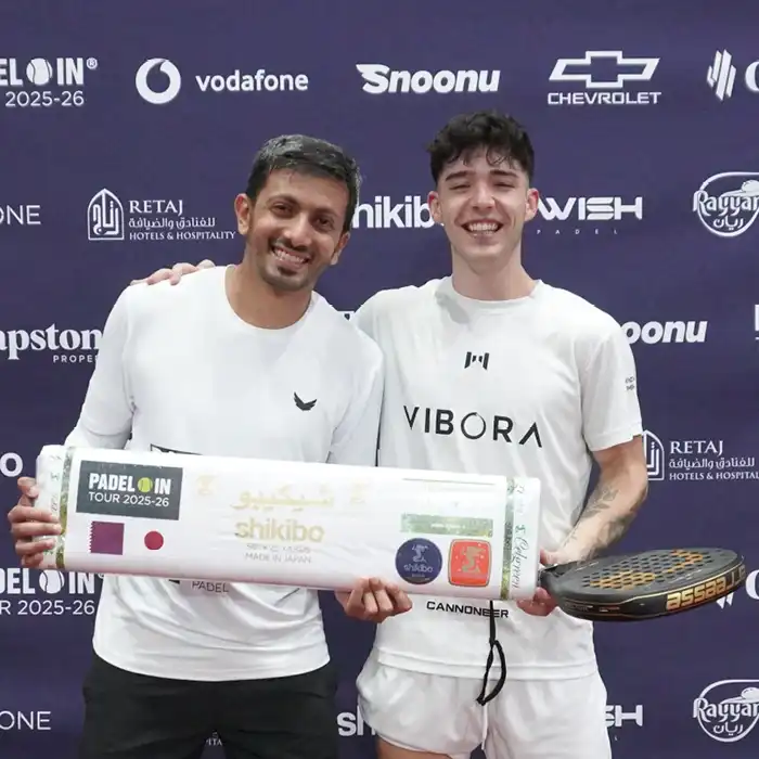 SHIKIBO LTD. proudly sponsors the 'shikibo CHALLENGER' padel tournament in Doha, Qatar.