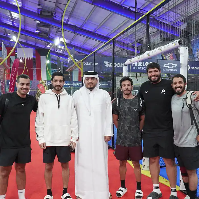 SHIKIBO LTD. proudly sponsors the 'shikibo CHALLENGER' padel tournament in Doha, Qatar.