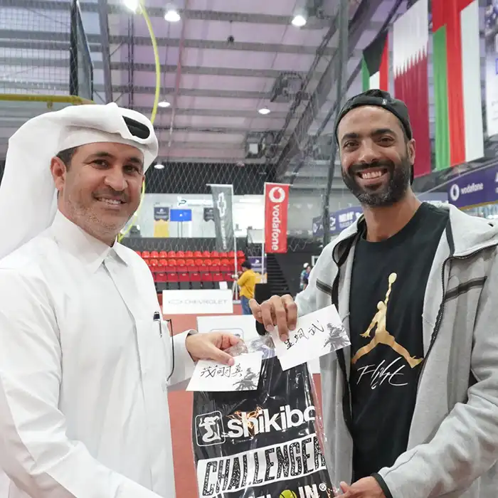 SHIKIBO LTD. proudly sponsors the 'shikibo CHALLENGER' padel tournament in Doha, Qatar.