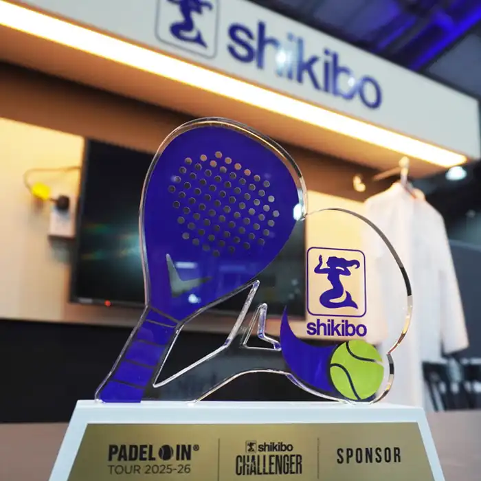 SHIKIBO LTD. proudly sponsors the 'shikibo CHALLENGER' padel tournament in Doha, Qatar.