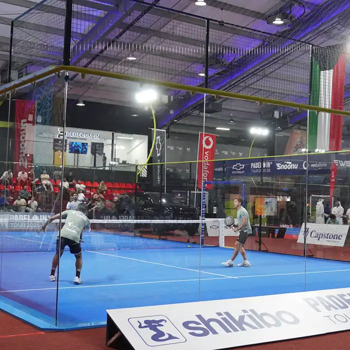 SHIKIBO LTD. proudly sponsors the 'shikibo CHALLENGER' padel tournament in Doha, Qatar.