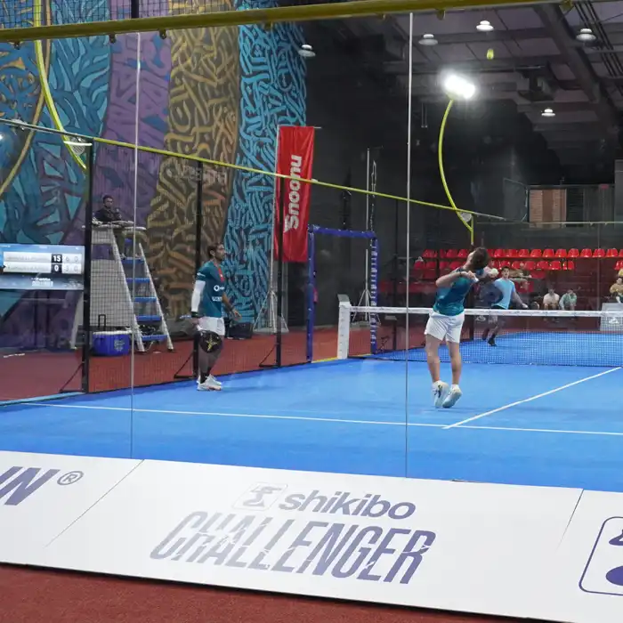 SHIKIBO LTD. proudly sponsors the 'shikibo CHALLENGER' padel tournament in Doha, Qatar.