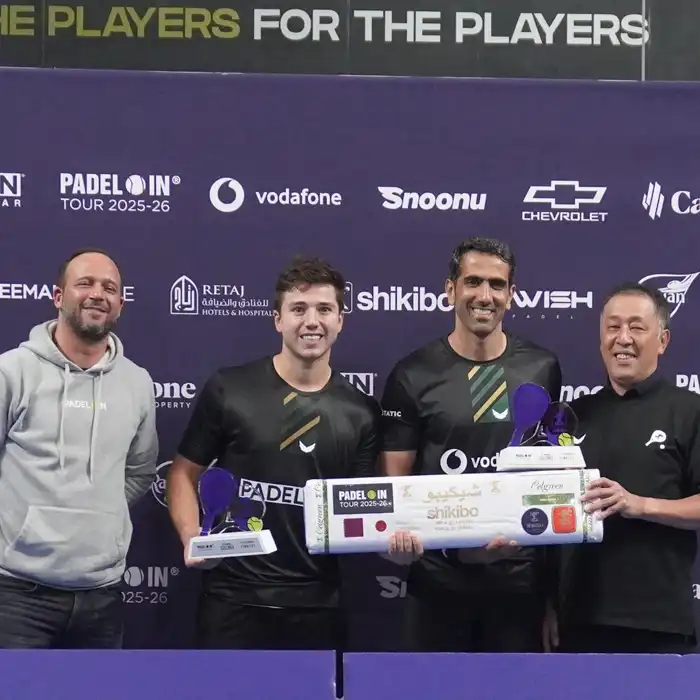 SHIKIBO LTD. proudly sponsors the 'shikibo CHALLENGER' padel tournament in Doha, Qatar.