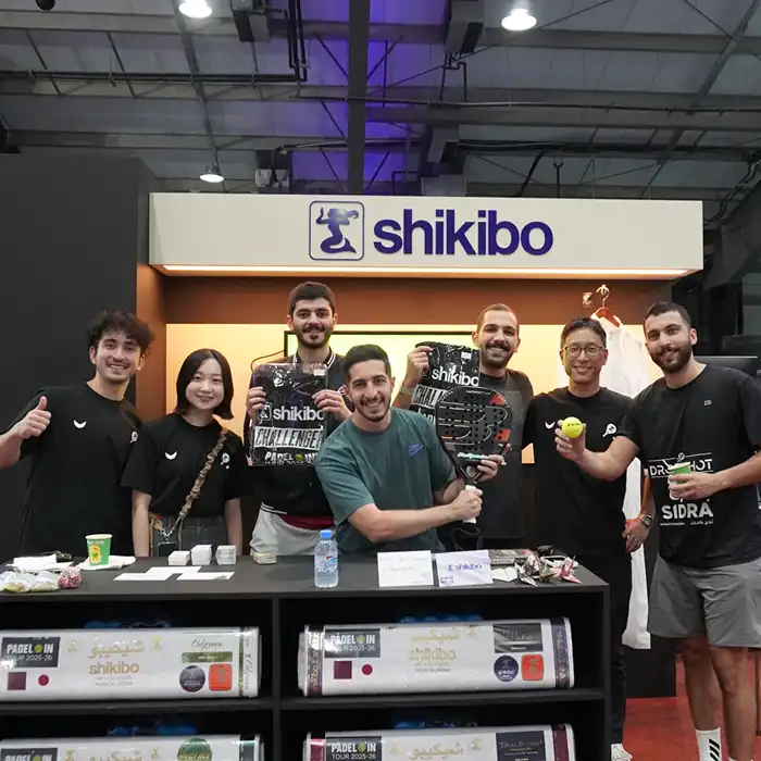 カタール・ドーハで協賛するパデル大会shikibo CHALLENGER（シキボウチャレンジャー）