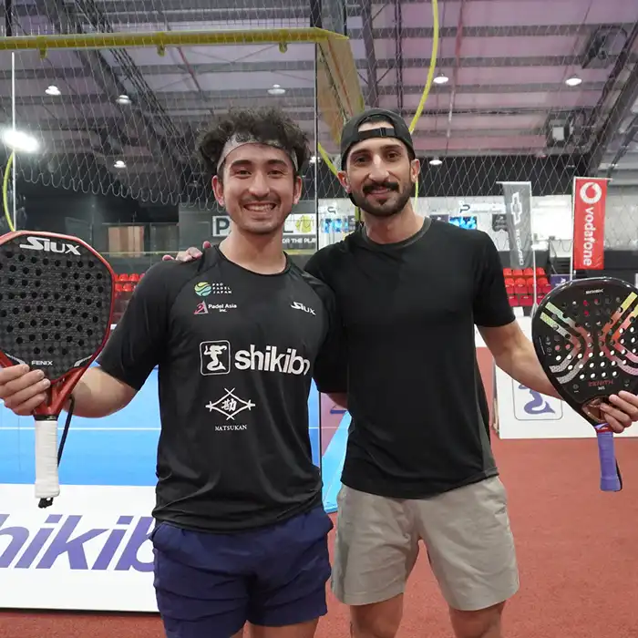 カタール・ドーハで協賛するパデル大会shikibo CHALLENGER（シキボウチャレンジャー）